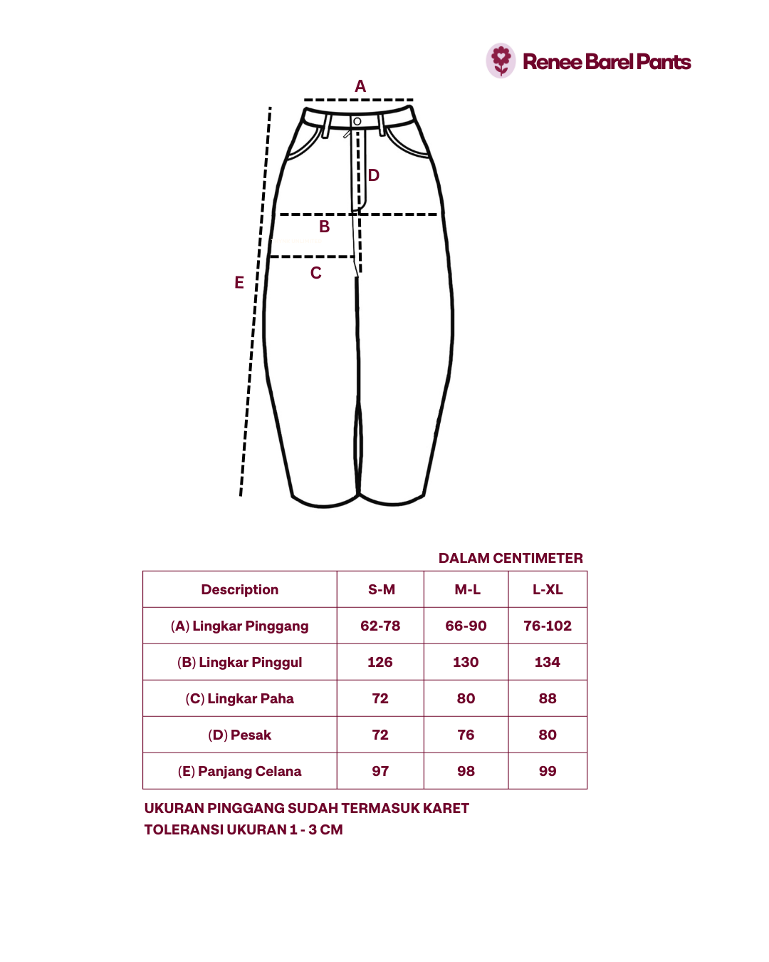 RENEE BAREL PANTS CORDUROY