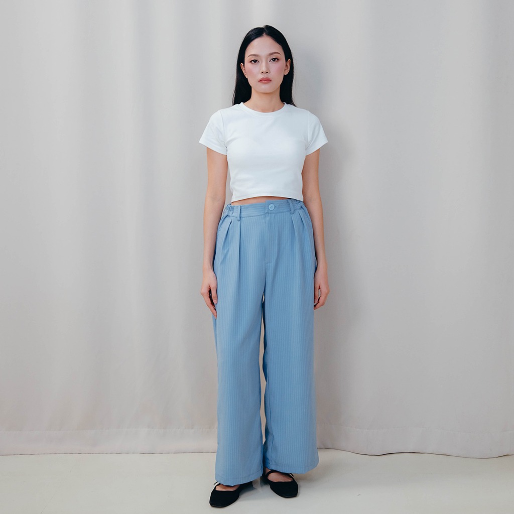 ZELENE KULOT PANTS STRIPE