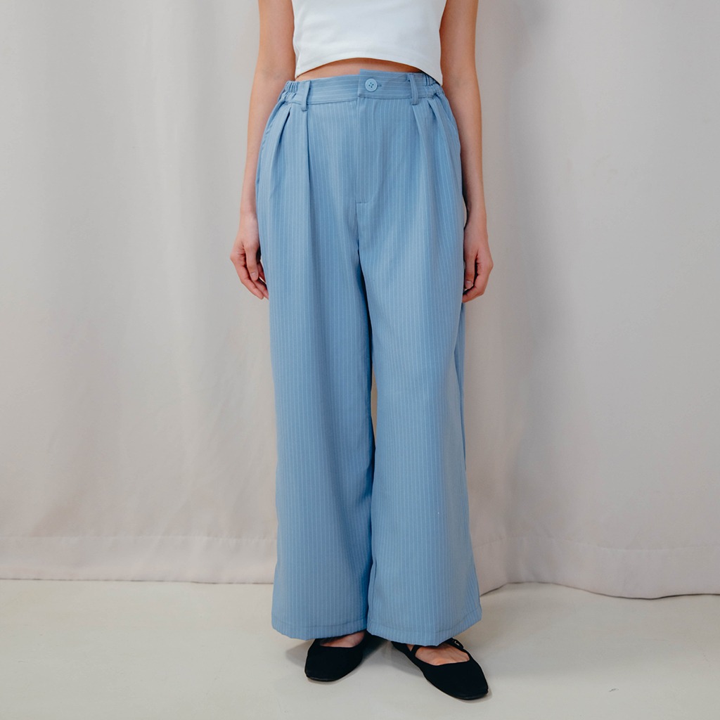 ZELENE KULOT PANTS STRIPE