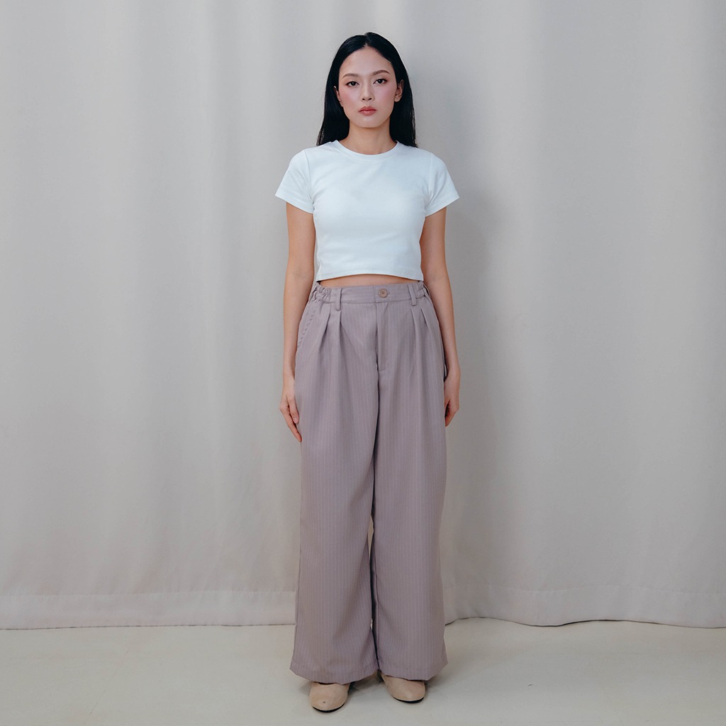 ZELENE KULOT PANTS STRIPE
