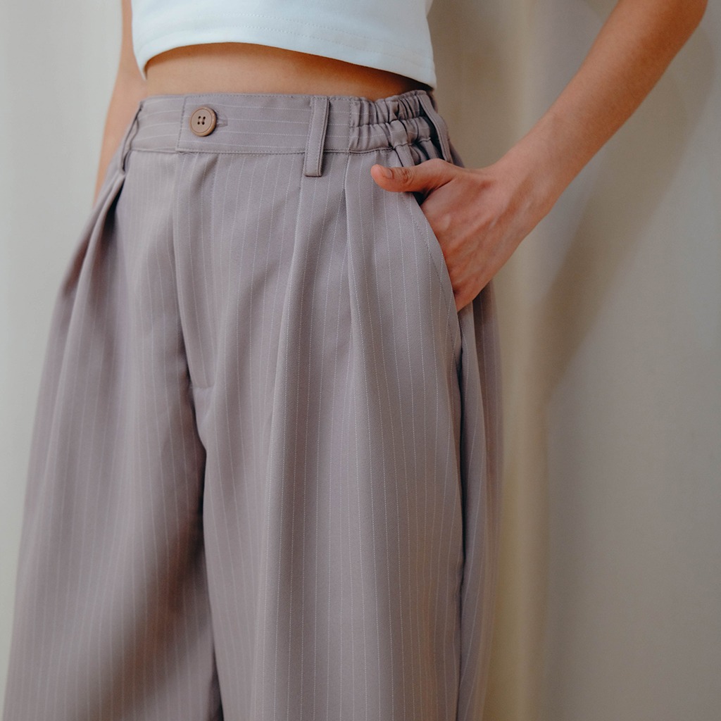 ZELENE KULOT PANTS STRIPE