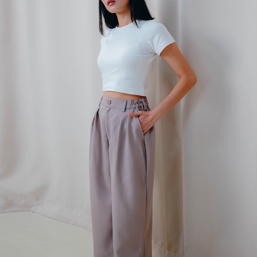 ZELENE KULOT PANTS STRIPE