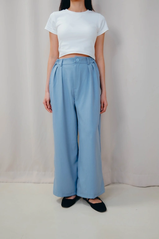 Image of ZELENE KULOT PANTS STRIPE