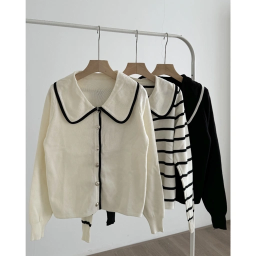 Image of PAYUBGT - Cardigan Rajut Wanita Olivia  Knited Cardigan Outer Cardigan Rajut Atasan Wanita
