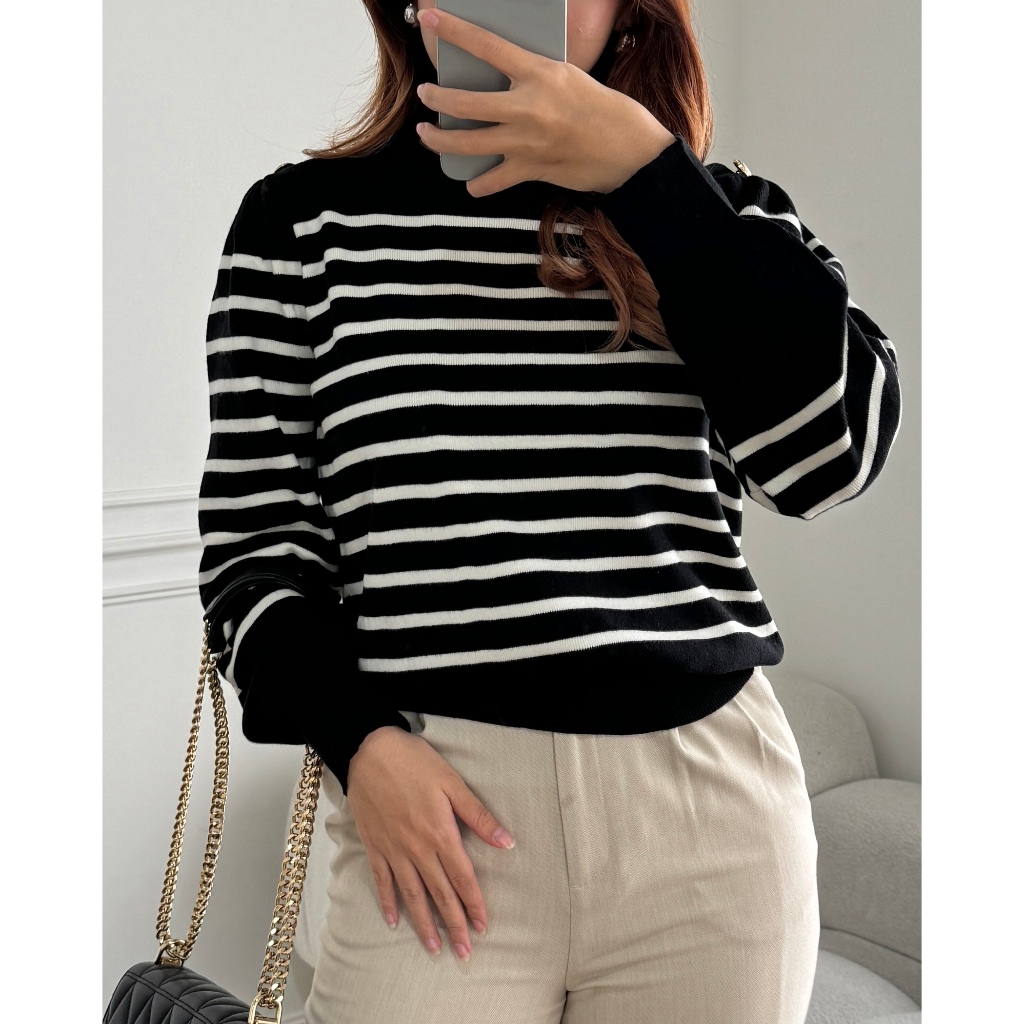 PAYUBGT - Sweater Rajut  Aera Knited Outer Sweater Rajut Atasan Wanita