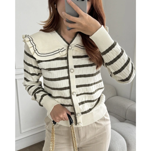 Image of PAYUBGT - Sweater Rajut  Chana Knited Outer Sweater Rajut Atasan Wanita