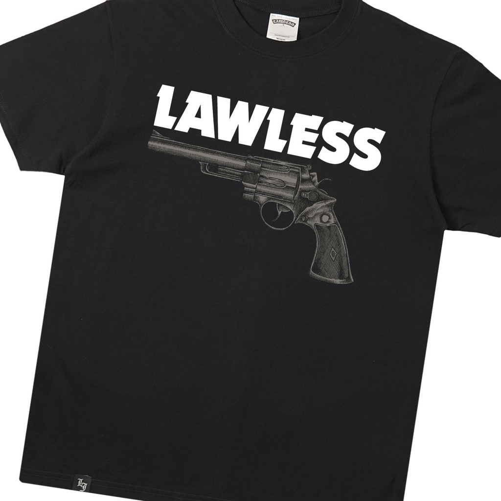 Lawless Jakarta - Revolver Tshirt - Black