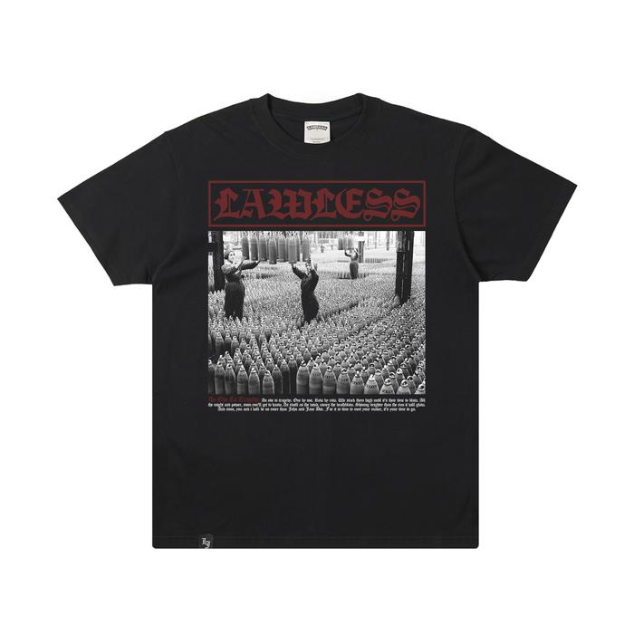 Lawless Jakarta - Repository Tshirt - Black