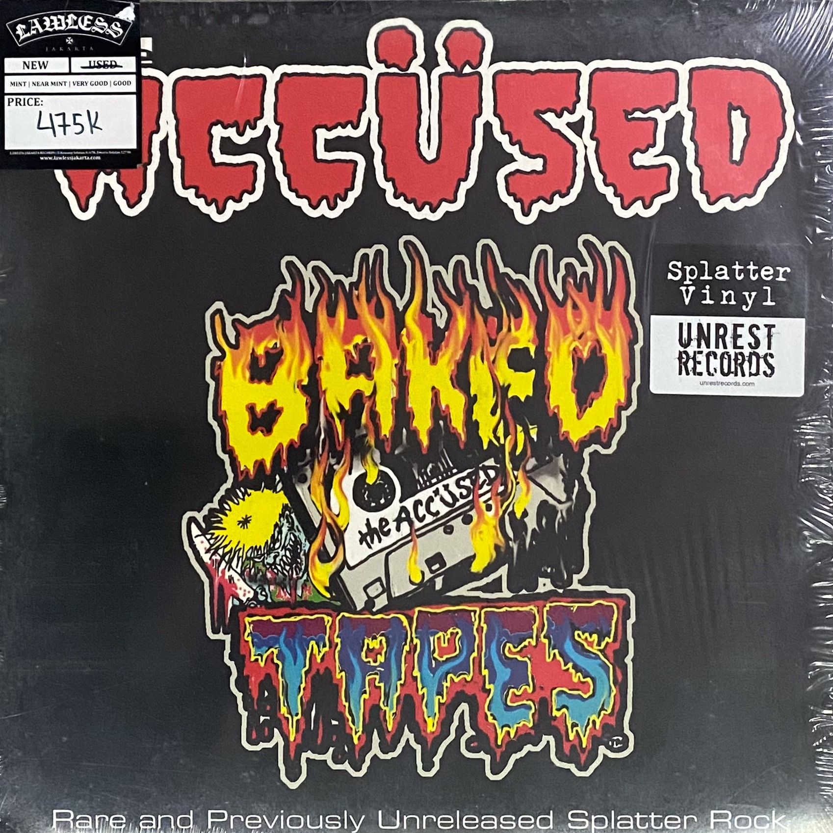 The Accused - Baked Tapes LP - Vinyl'12