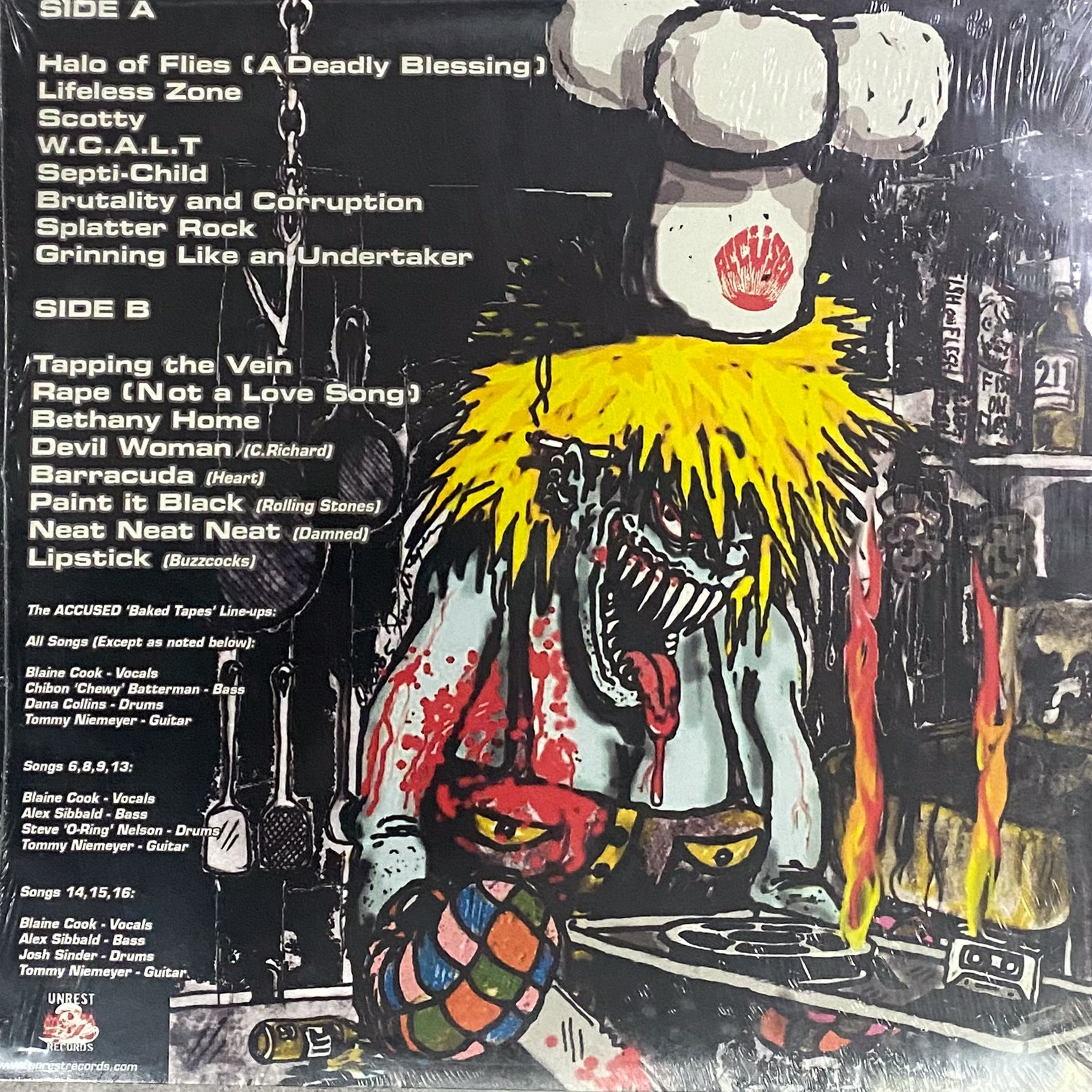 The Accused - Baked Tapes LP - Vinyl'12