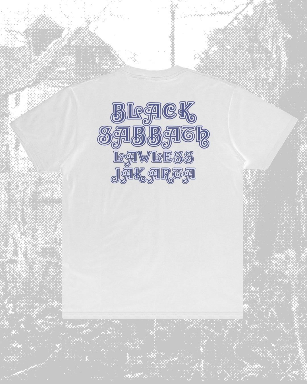 Black Sabbath x Lawless Jakarta - First Album Cover - T-shirt