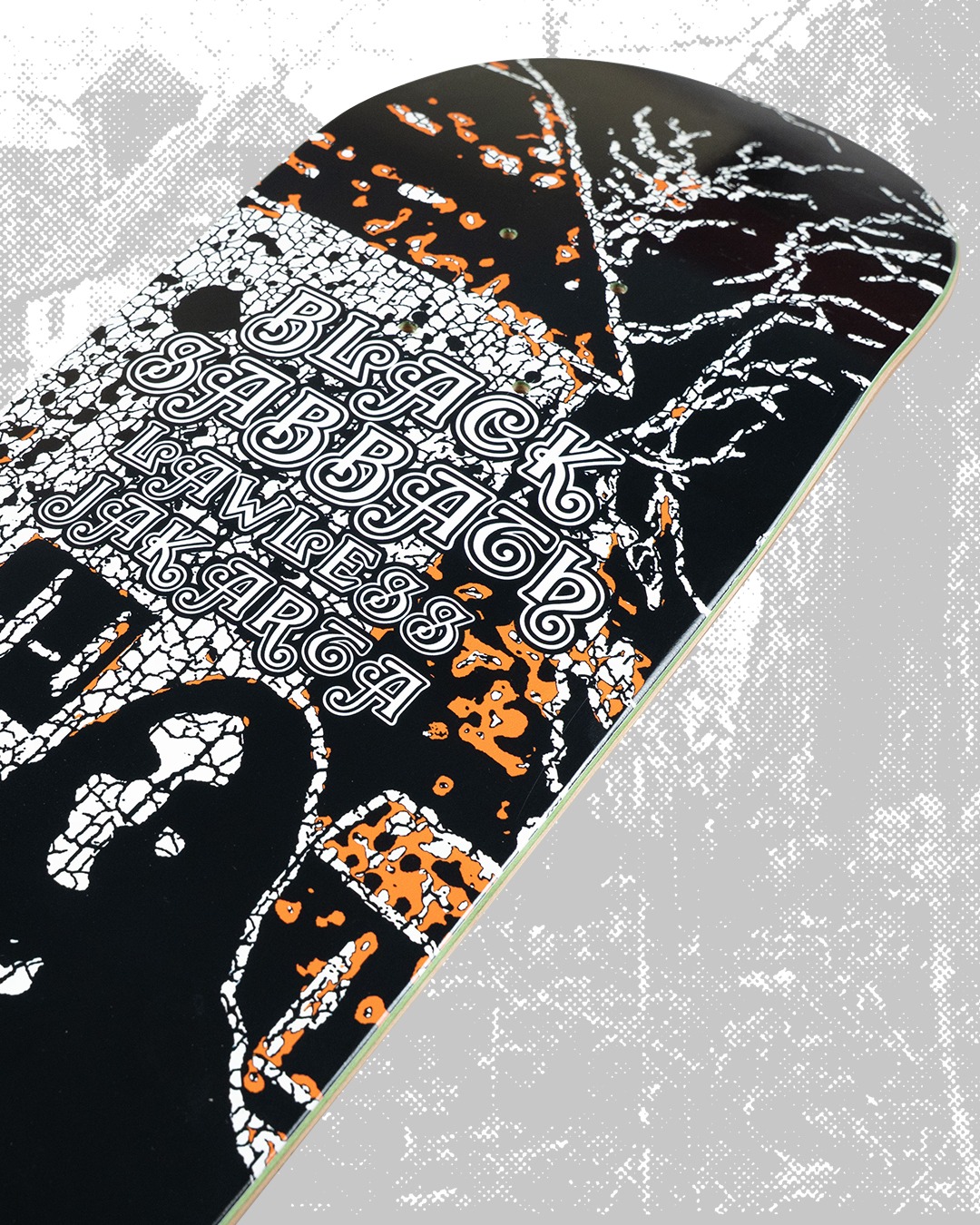 Black Sabbath x Lawless Jakarta - First Album Graphic - Skateboard Deck