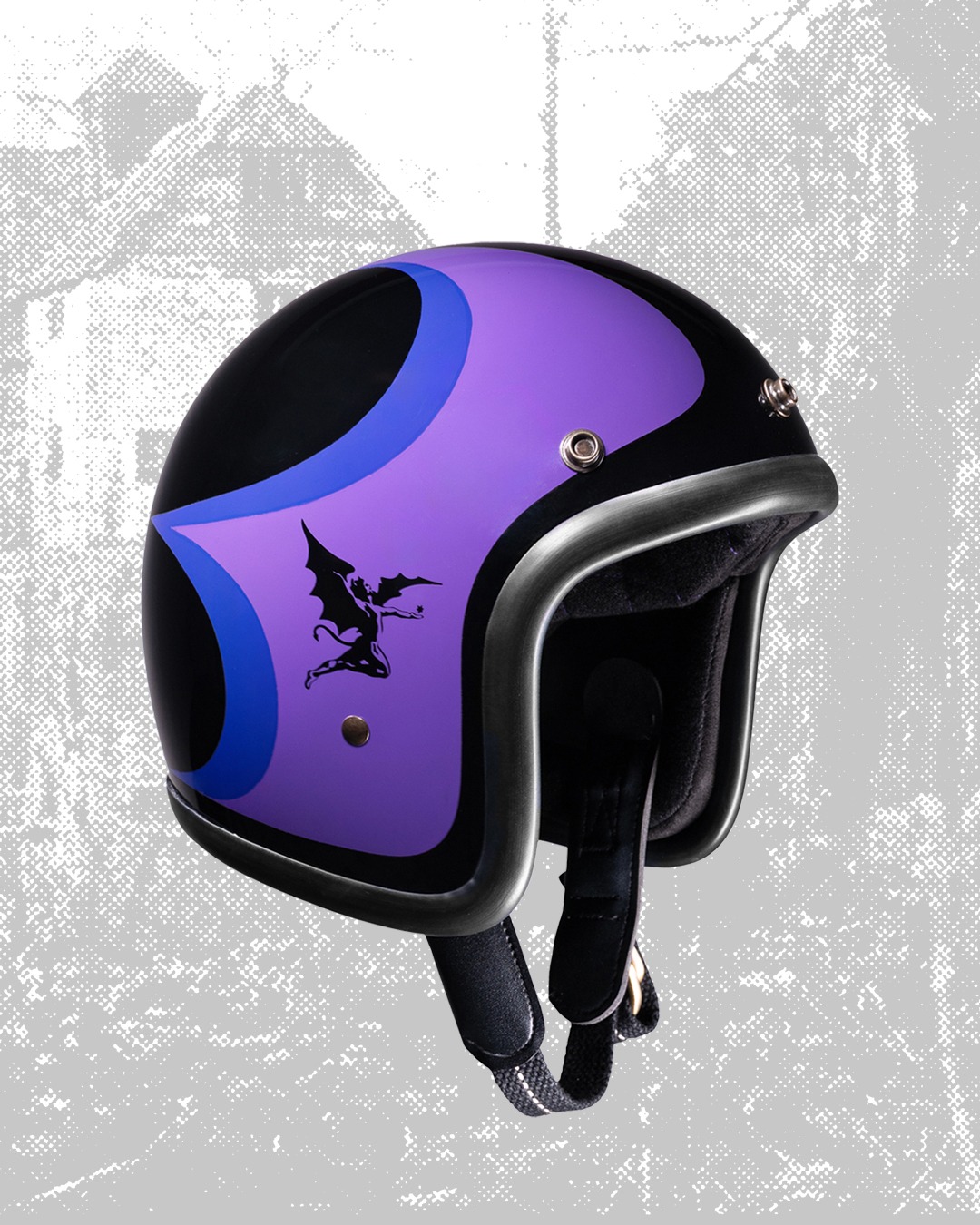 Black Sabbath x Lawless Jakarta - Master of Reality Logo Type - Helmet