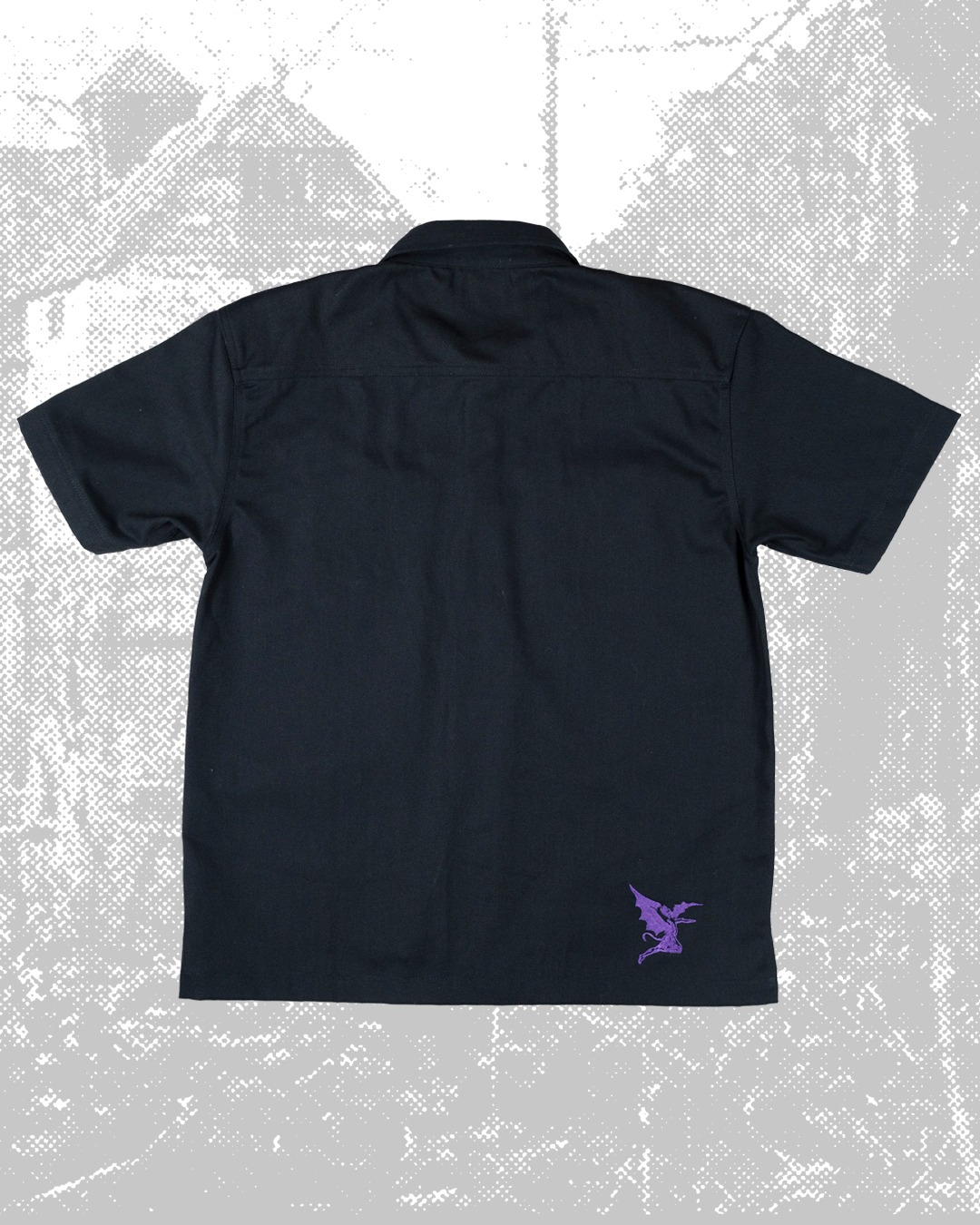 Black Sabbath X Lawless Jakarta - Never Say Die Logo Type Work Shirt - Black