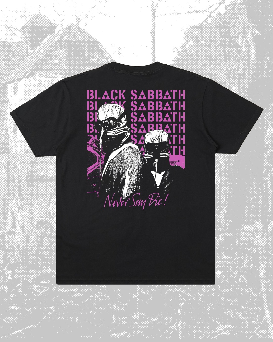 Black Sabbath X Lawless Jakarta - Never Say Die T-shirt - Black