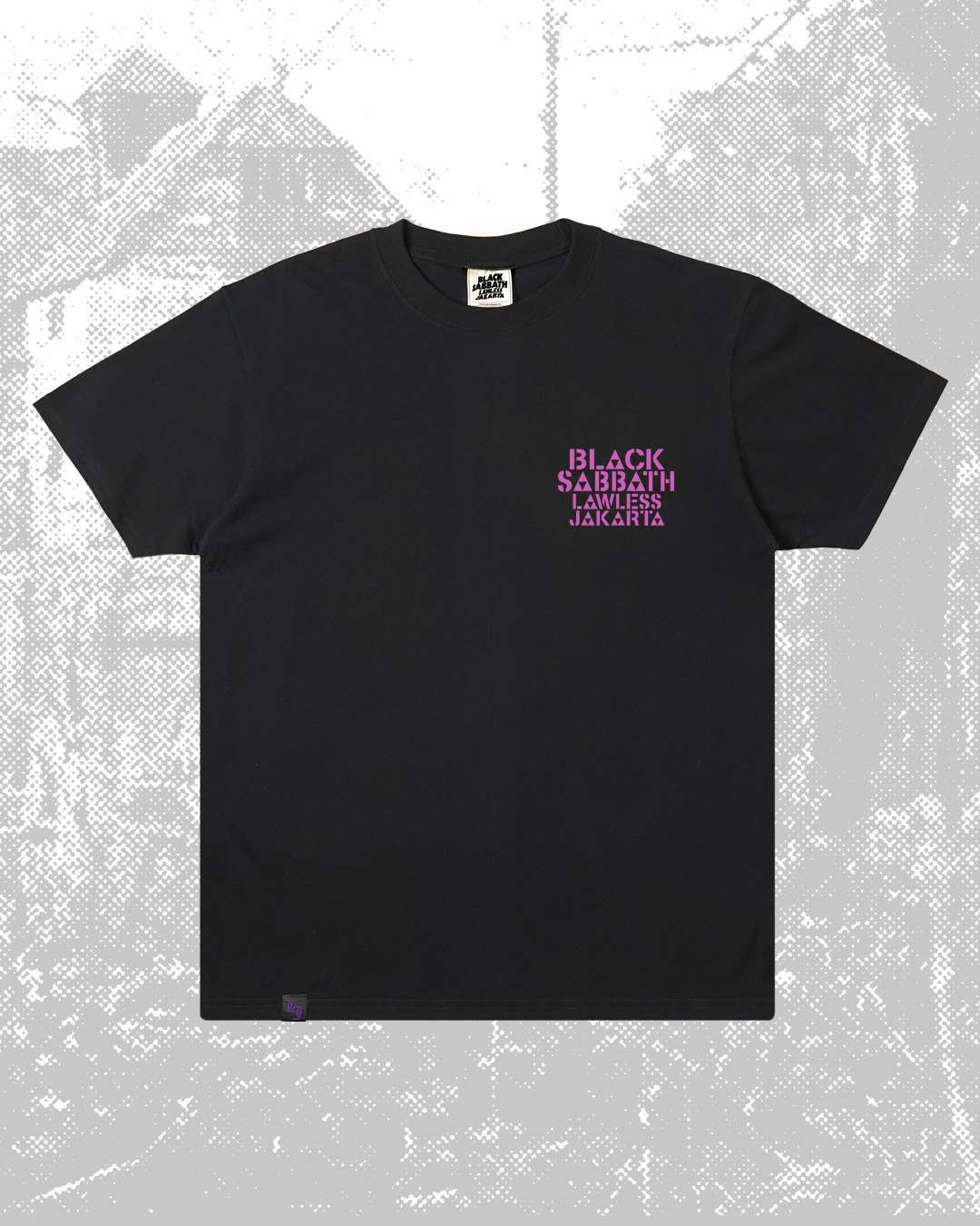 Black Sabbath X Lawless Jakarta - Never Say Die T-shirt - Black