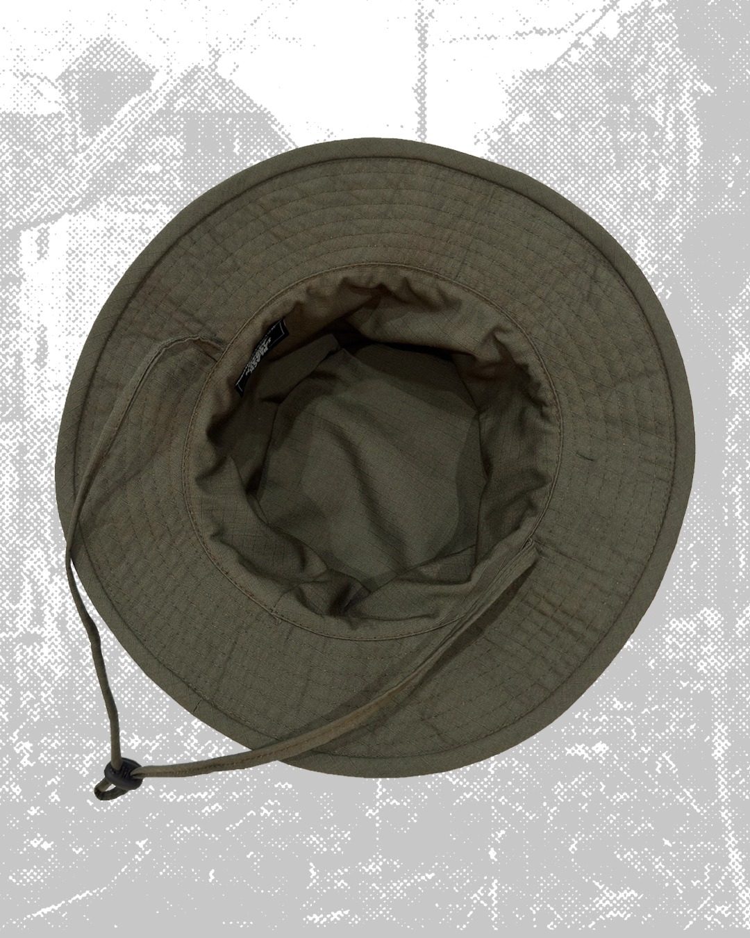 Black Sabbath X Lawless Jakarta - Vol.4 Logo Type Bush Hat - Army Green