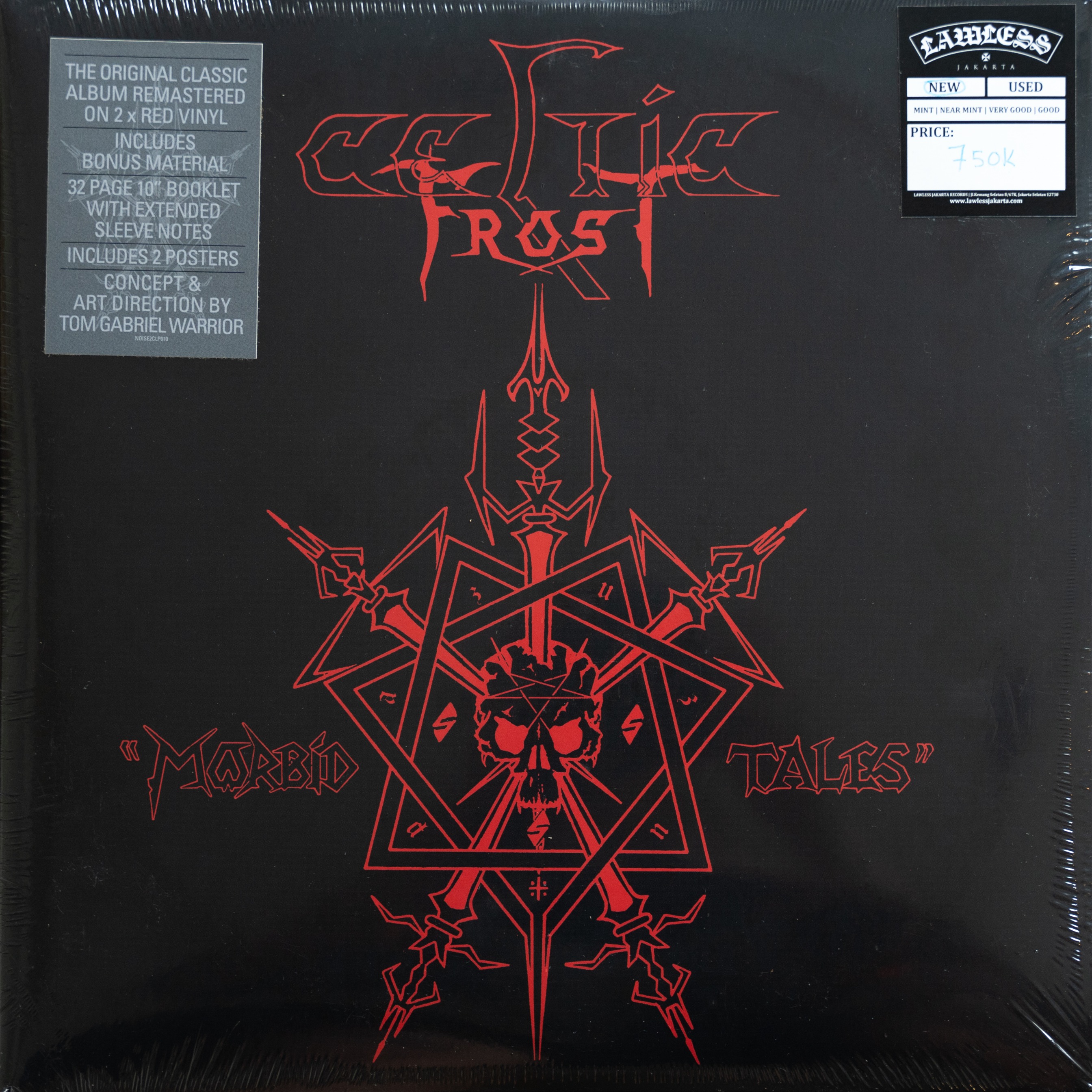 CELTIC FROST - Morbid Tales LP - Vinyl
