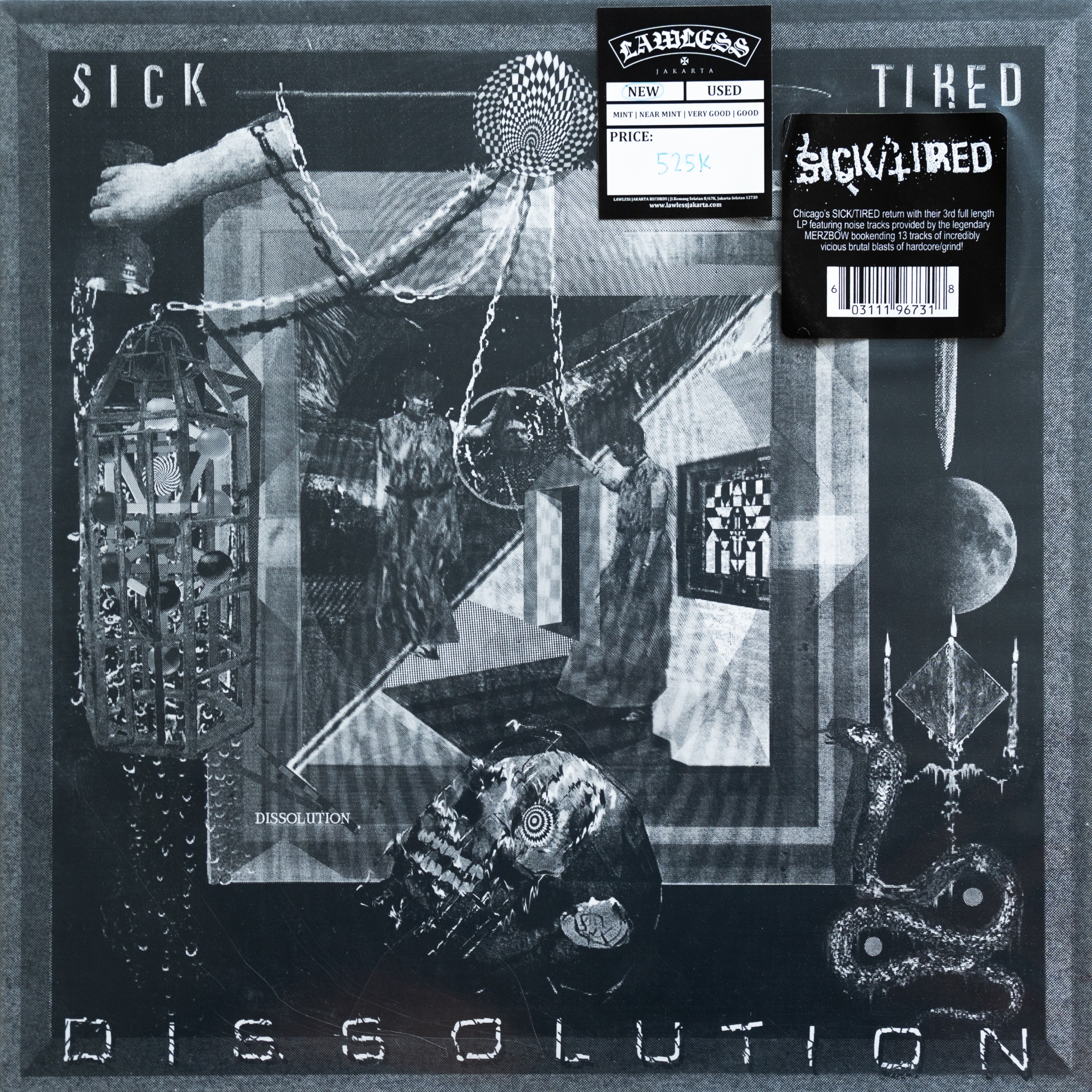 SICK TIRED - Dissolution LP - Vinyl