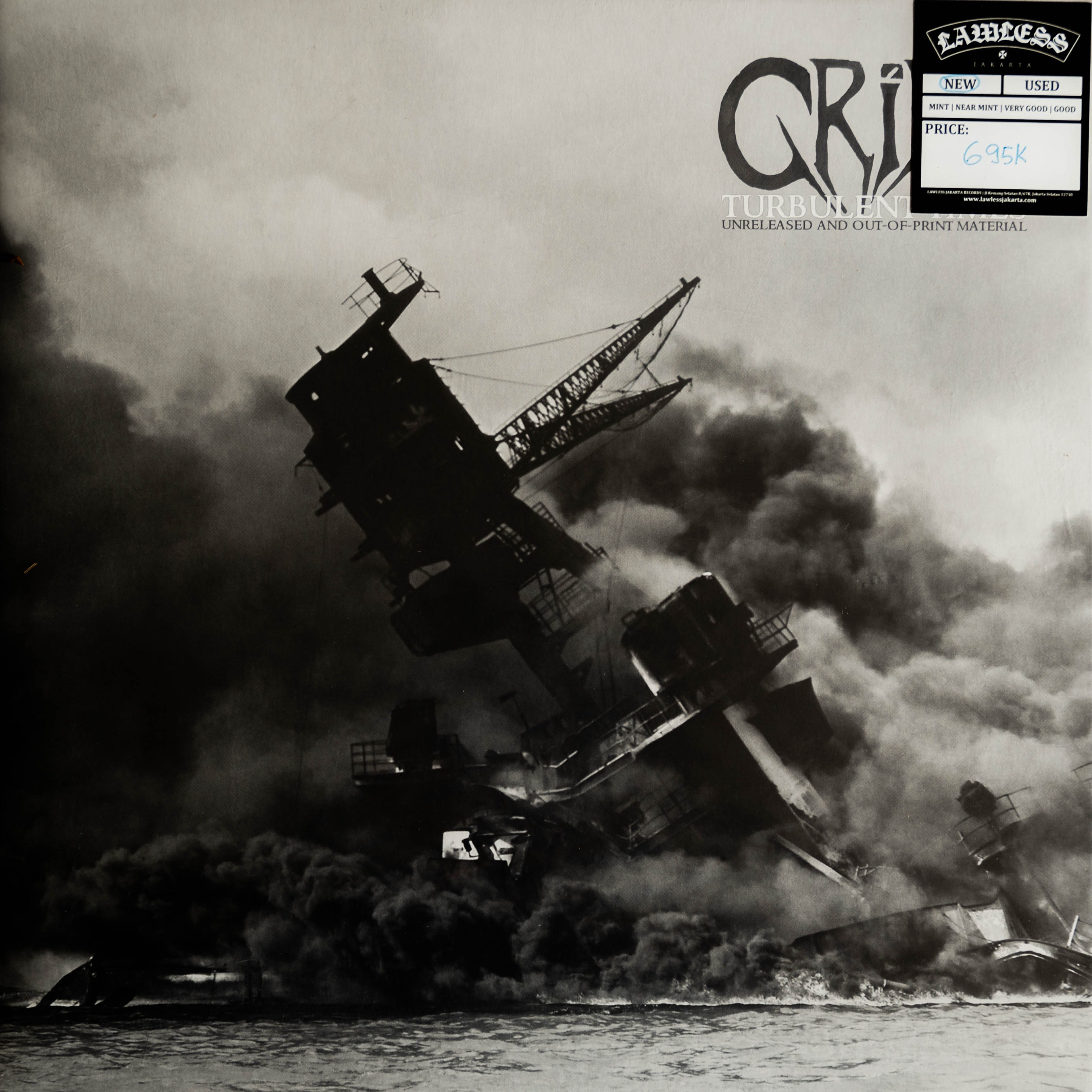 GRIEF - Turbulent Times LP - Vinyl