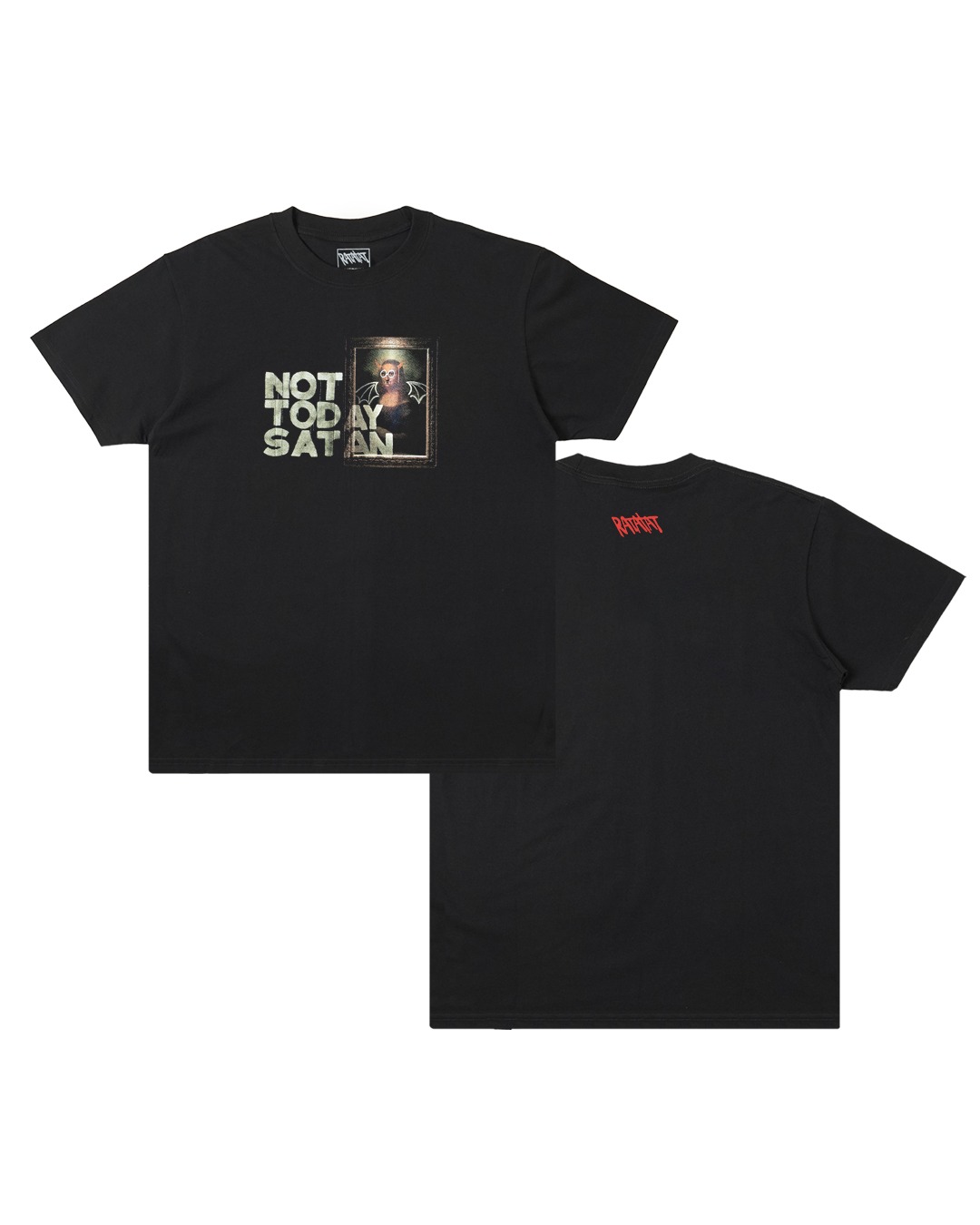 Ratatat - Not Today Satan T-Shirt - Black