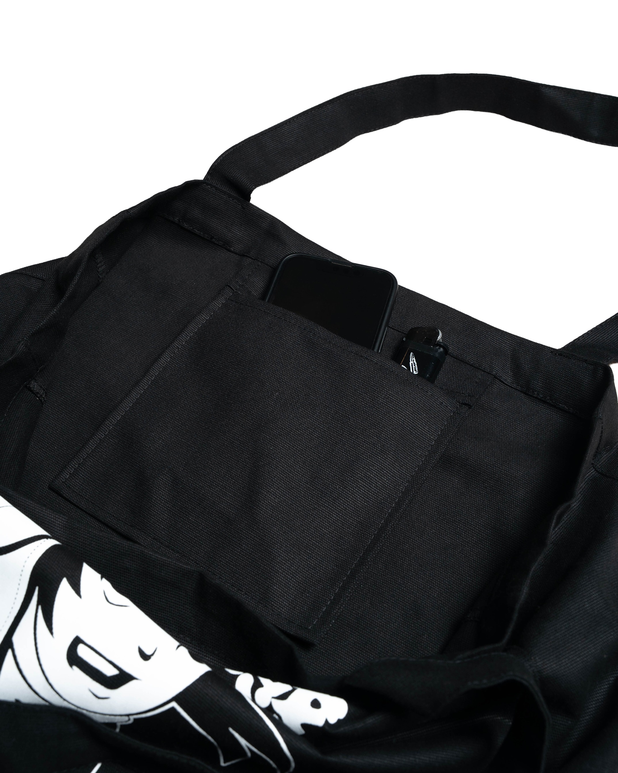 Koi No Yokan - Flying Man Totebag - Black