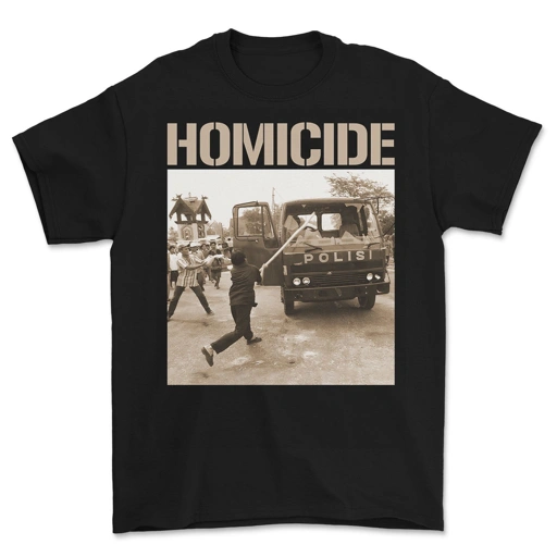 HOMICIDE - Pathos - Bundling (Tshirt - Black) & (Vinyl - Black) 