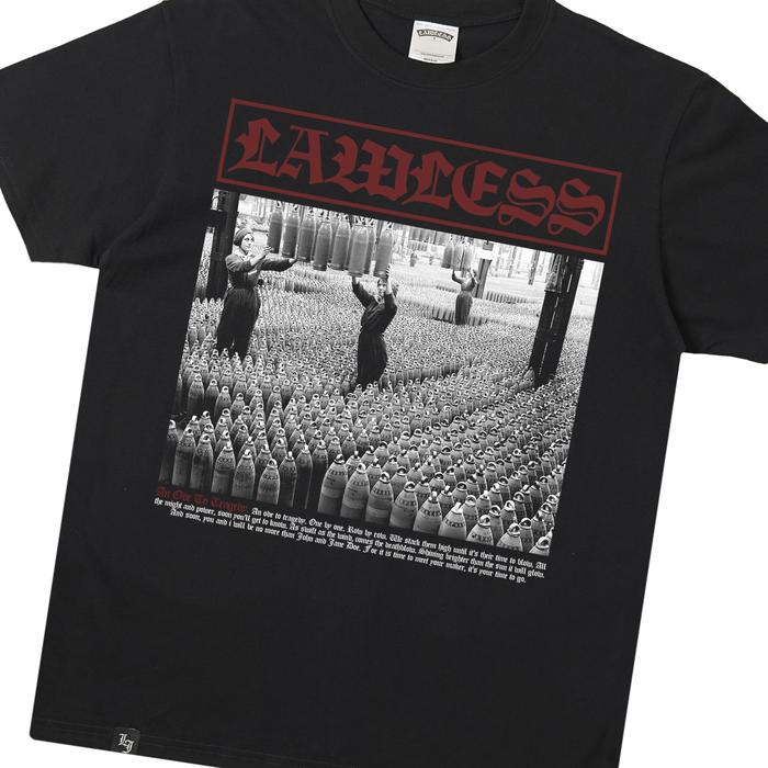 Lawless Jakarta - Repository Tshirt - Black