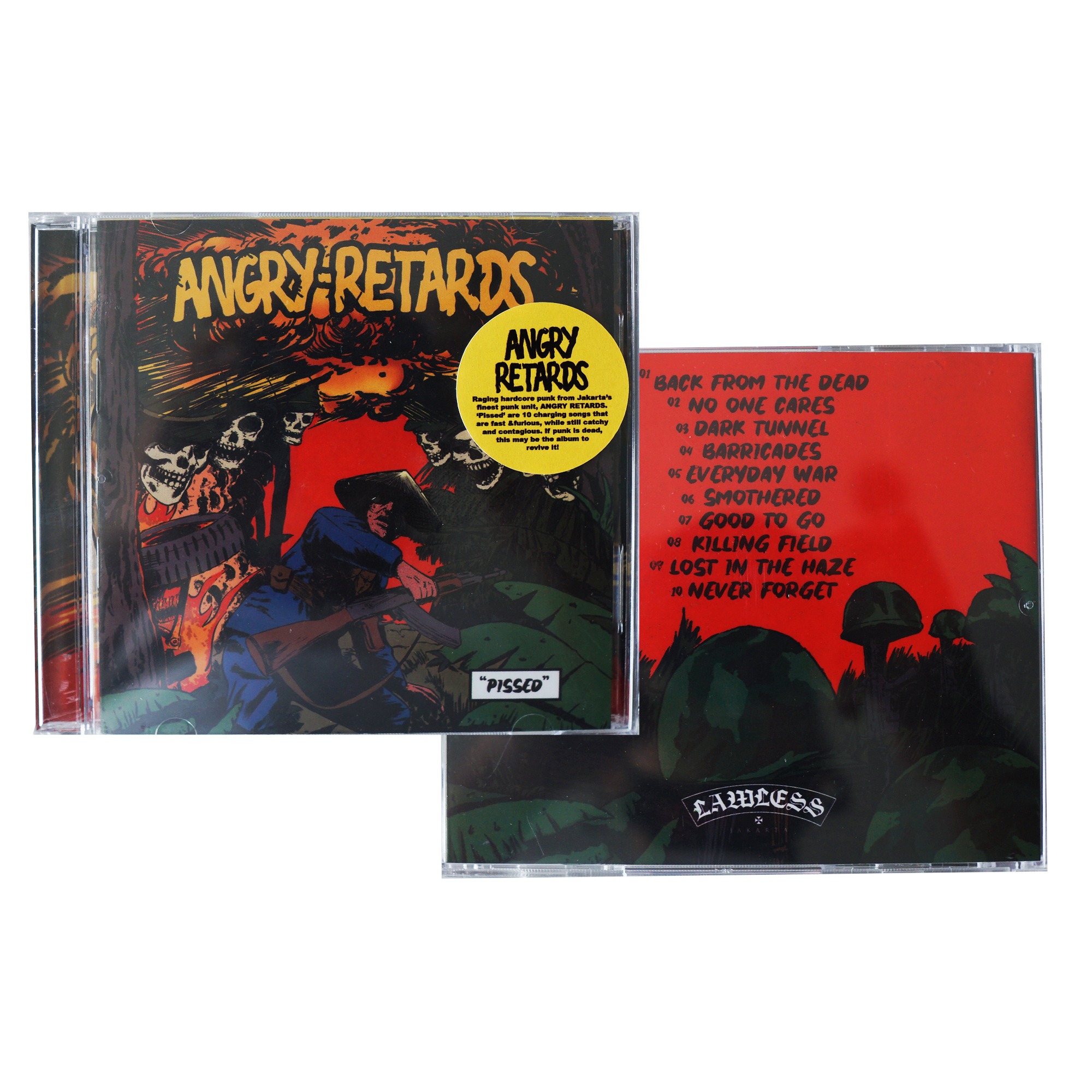 Angry Retard - Pissed - CD