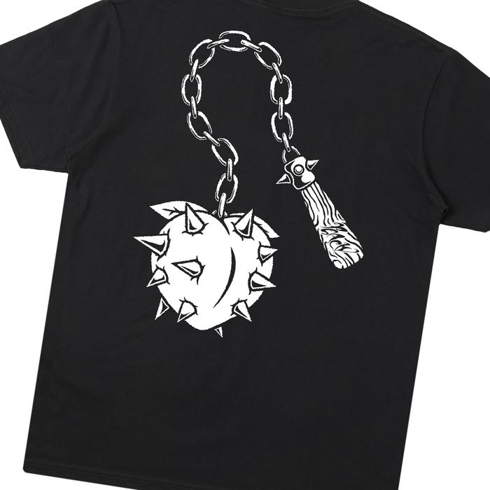 LAWLESS JAKARTA RECORDS - PEACH - PIXIE WING T-SHIRT - BLACK