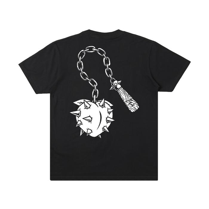 LAWLESS JAKARTA RECORDS - PEACH - PIXIE WING T-SHIRT - BLACK