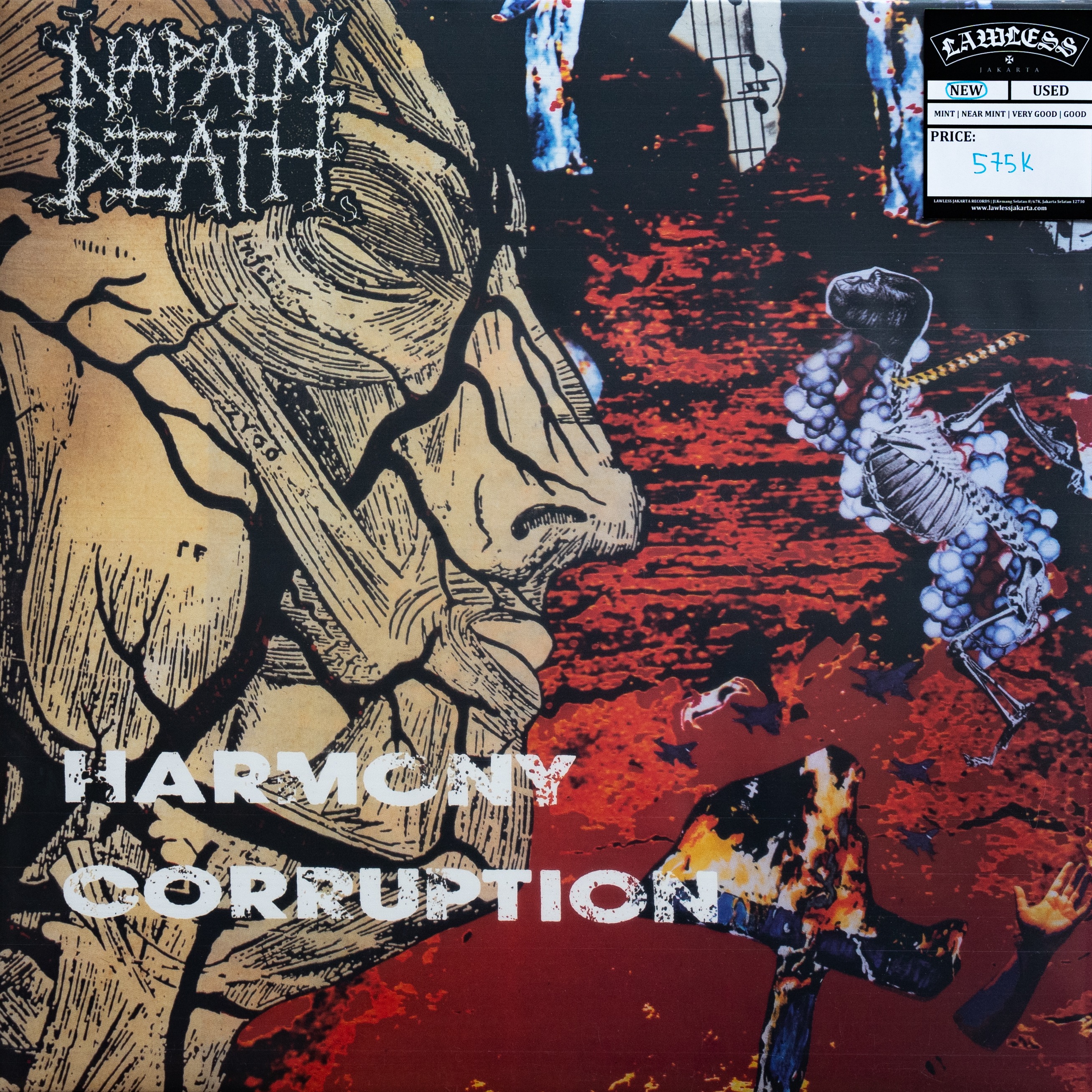 NAPALM DEATH - Harmony Corruption LP - Vinyl