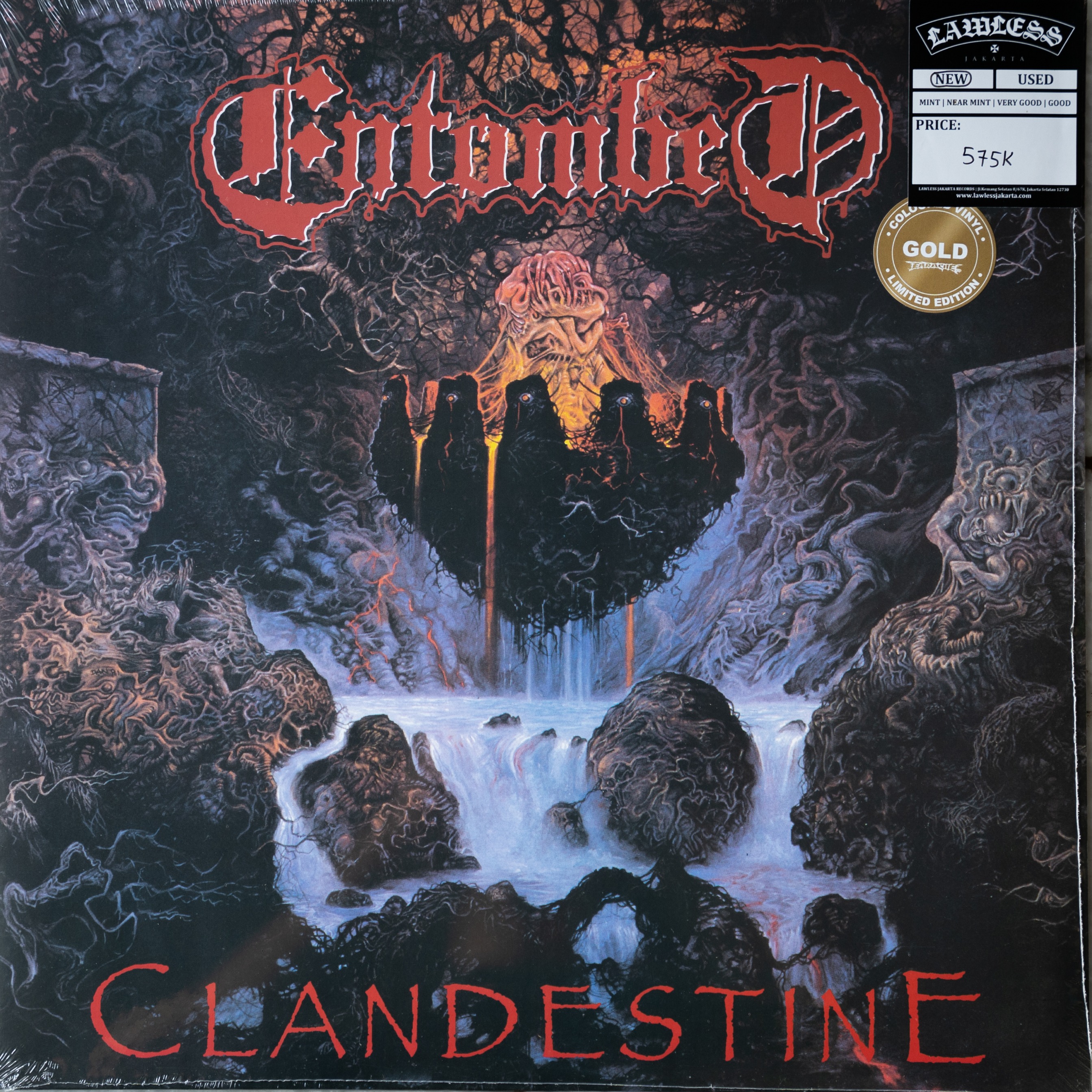 ENTOMBED - Clandestine LP - Vinyl