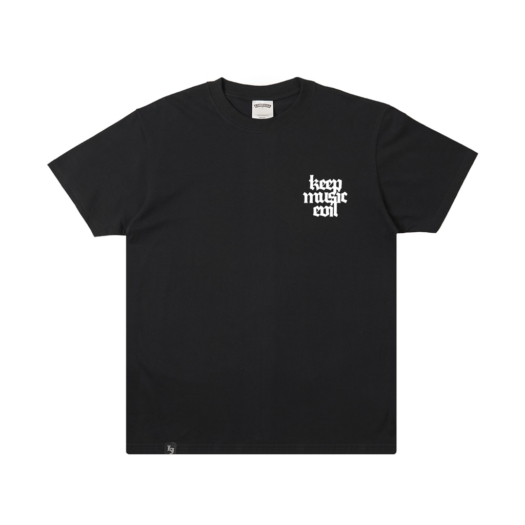 Lawless Jakarta - Keep Music Evil Tshirt - Black