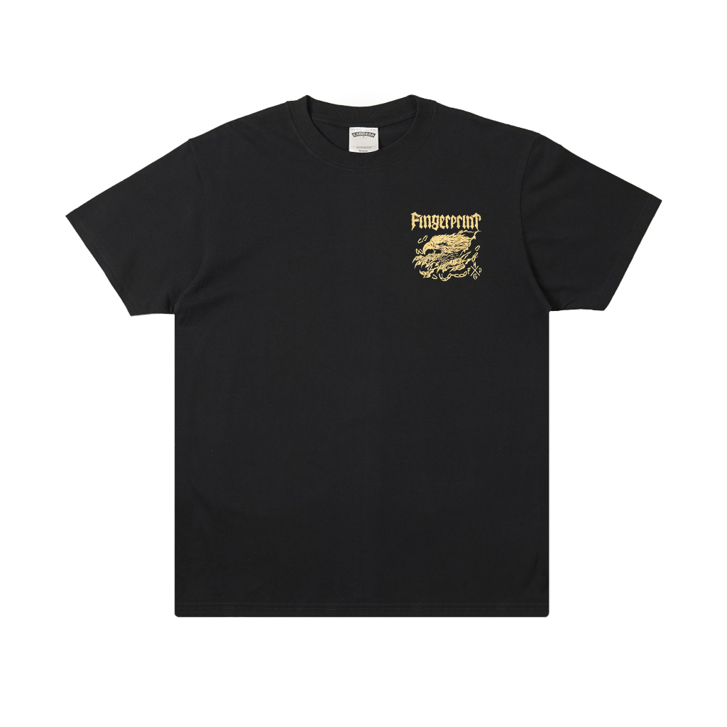 Lawless Jakarta Records - Fingerprint - Determinasi Tshirt - Black