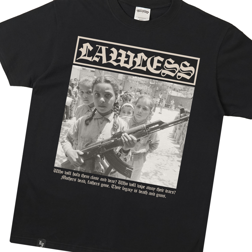 Lawless Jakarta - Children Of War Tshirt - Black