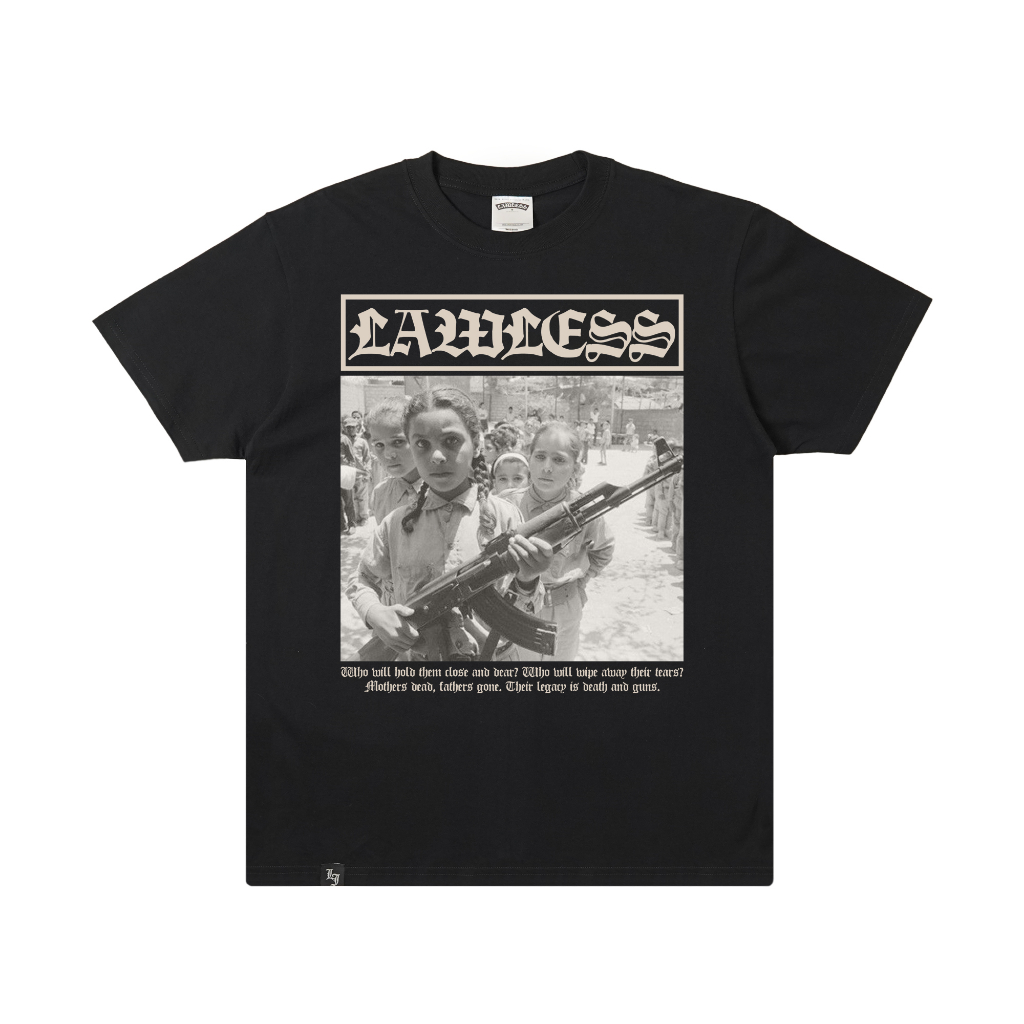 Lawless Jakarta - Children Of War Tshirt - Black