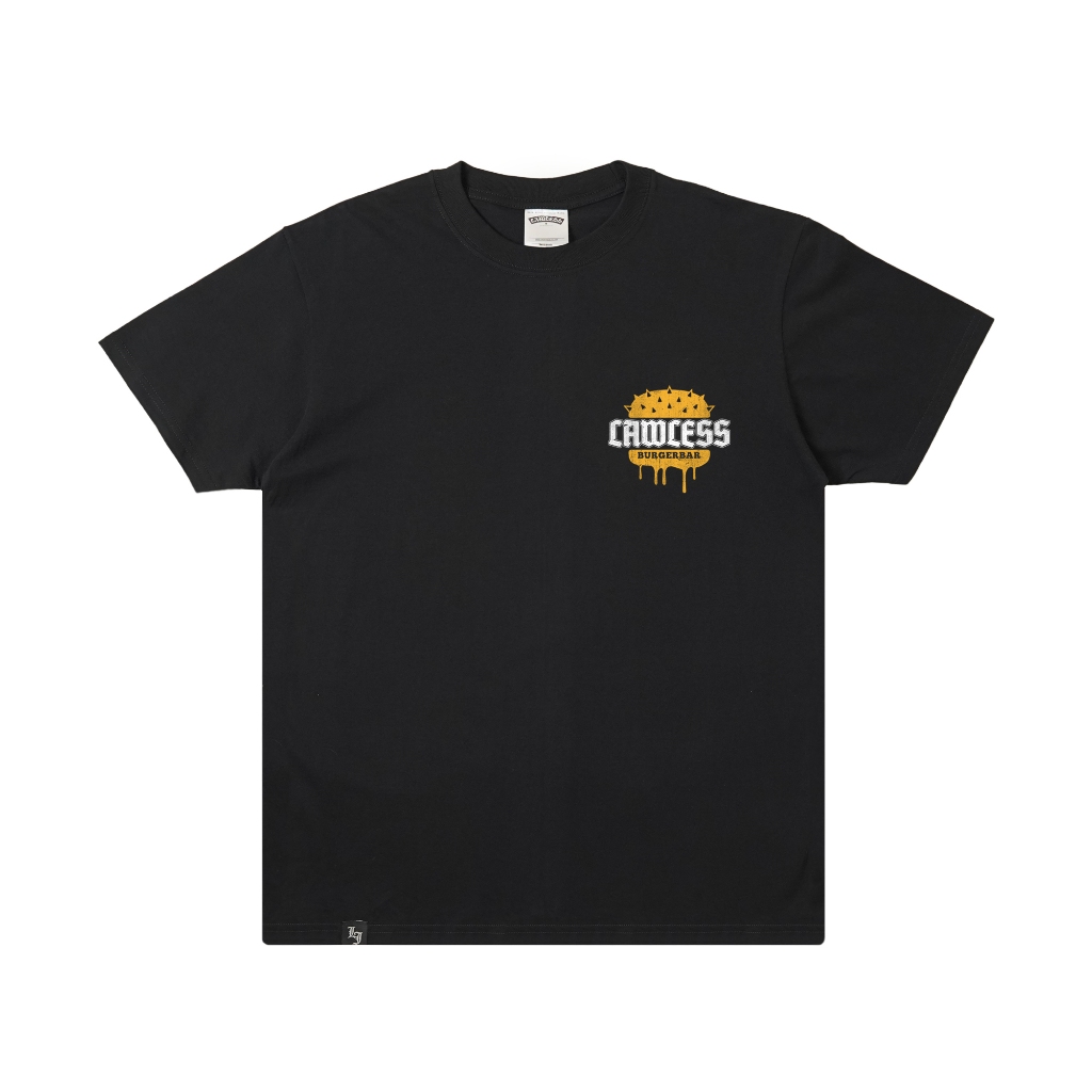 Lawless Burgerbar - Healthy Food Sucks T-shirt - Black