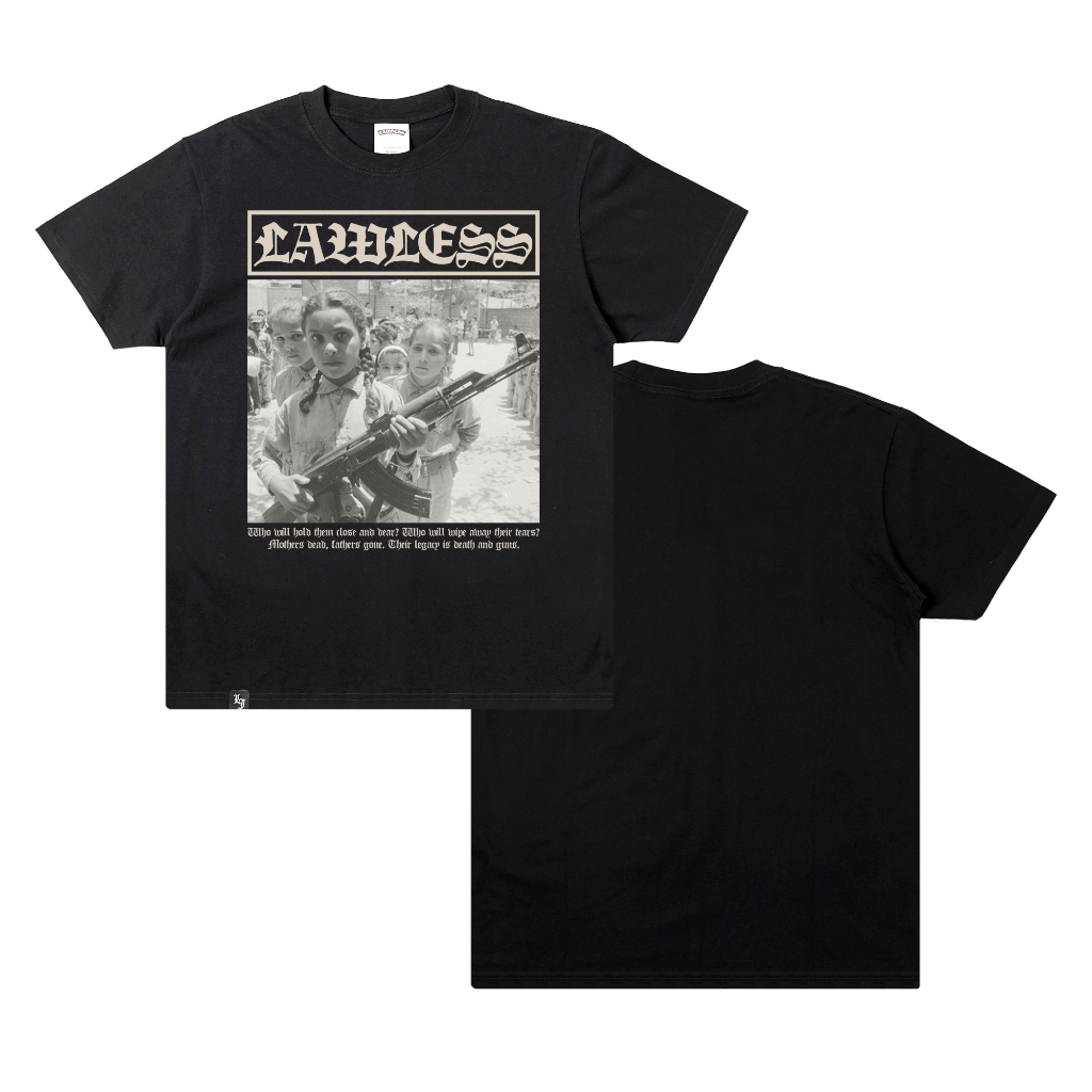 Lawless Jakarta - Children Of War Tshirt - Black