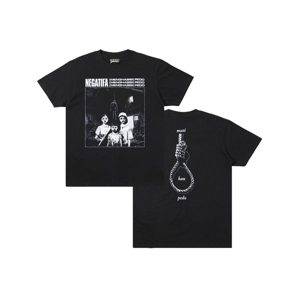 Negatifa - Pedo T-shirt - Black
