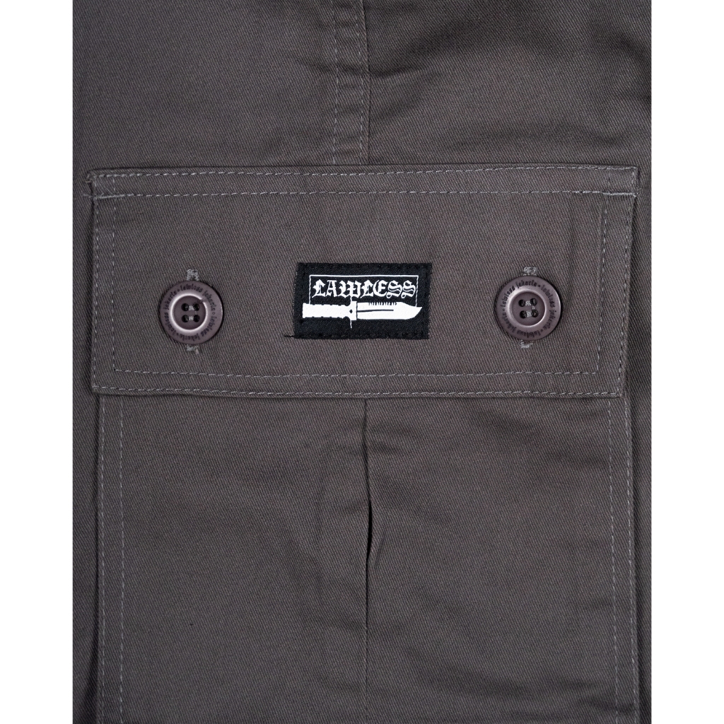 Lawless Jakarta - Loadout Convertible Cargo Pants - Grey