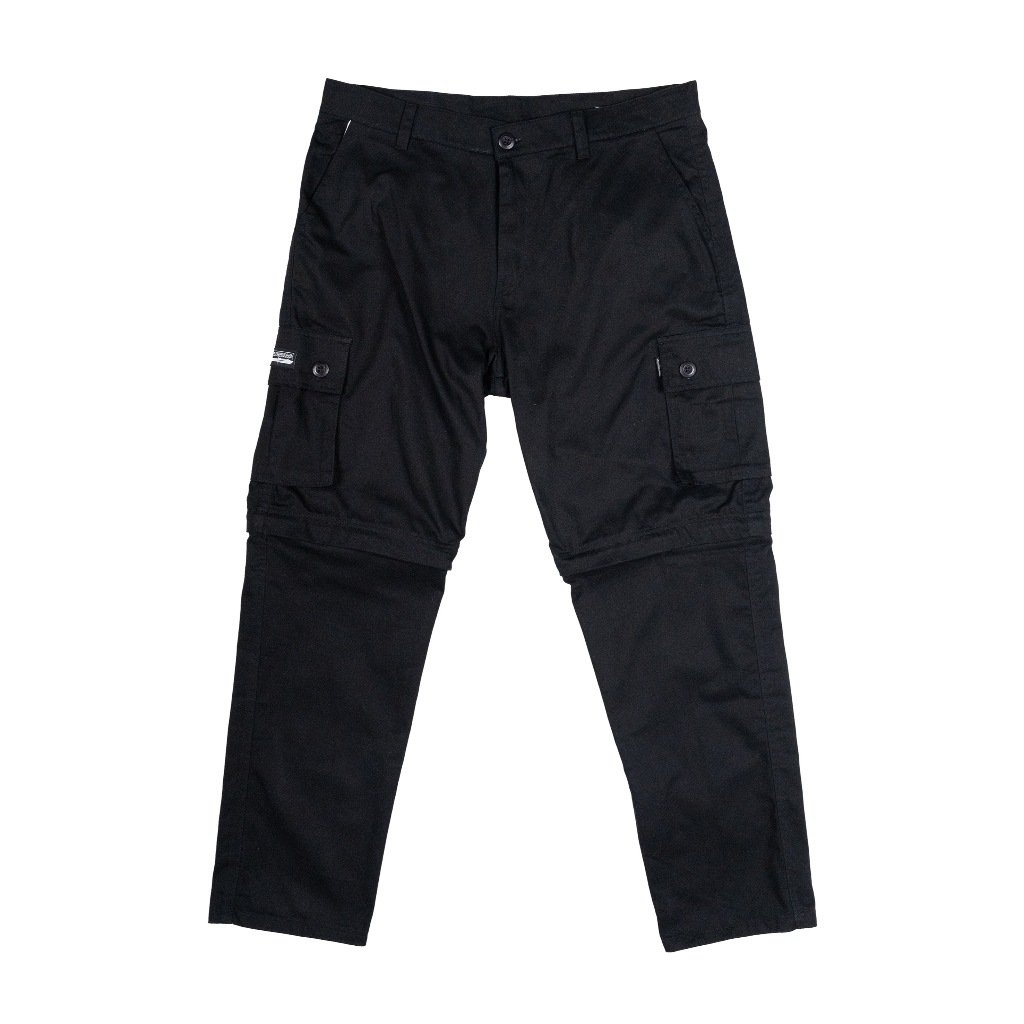 Lawless Jakarta - Loadout Convretible Cargo Pants - Black