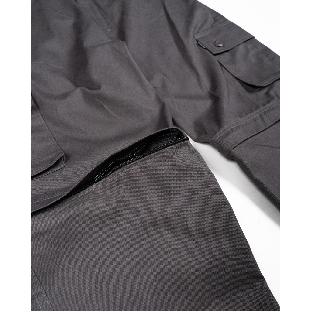 Lawless Jakarta - Loadout Convertible Cargo Pants - Grey