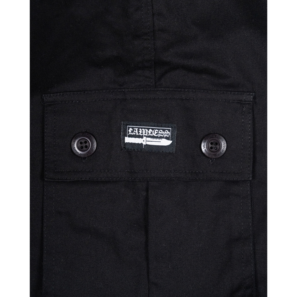 Lawless Jakarta - Loadout Convretible Cargo Pants - Black