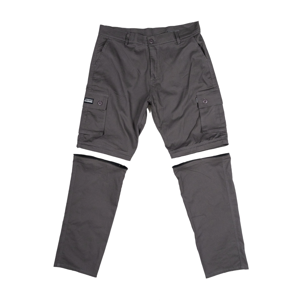 Lawless Jakarta - Loadout Convertible Cargo Pants - Grey