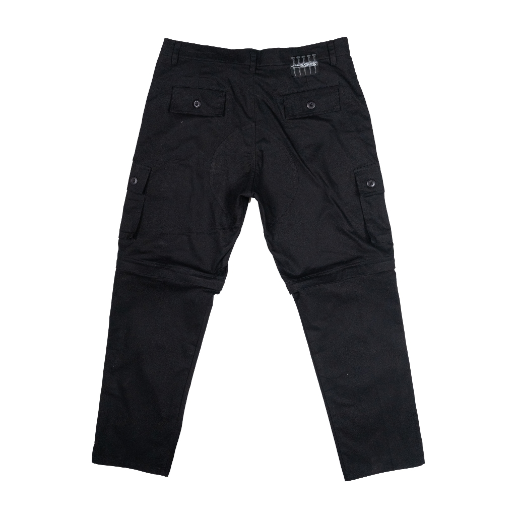 Lawless Jakarta - Loadout Convretible Cargo Pants - Black