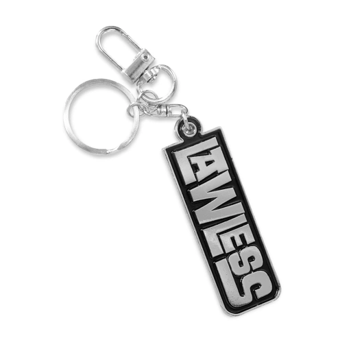 Image of Lawless Jakarta - Nomad Enamel Keychain - Black