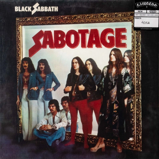 Image of Black Sabbath - Sabotage LP - Vinyl/ Piringan Hitam