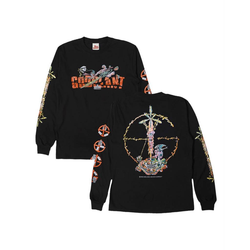 Godplant - Cuscuta Longsleeve - Black