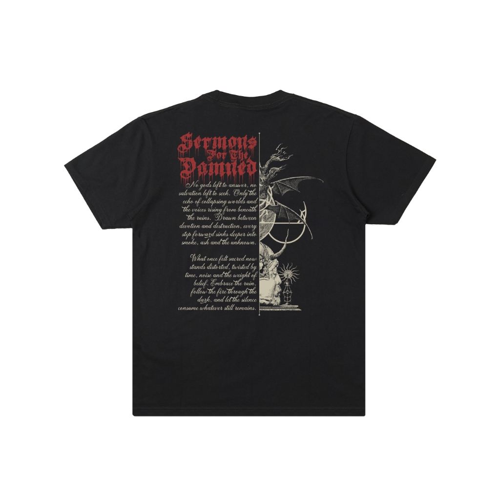 Lawless Jakarta - Sermons T-shirt - Black
